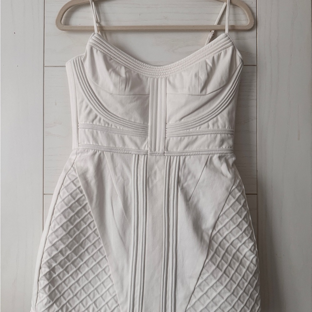 ZIMMERMANN REBELLION CORDED CORSET DRESS